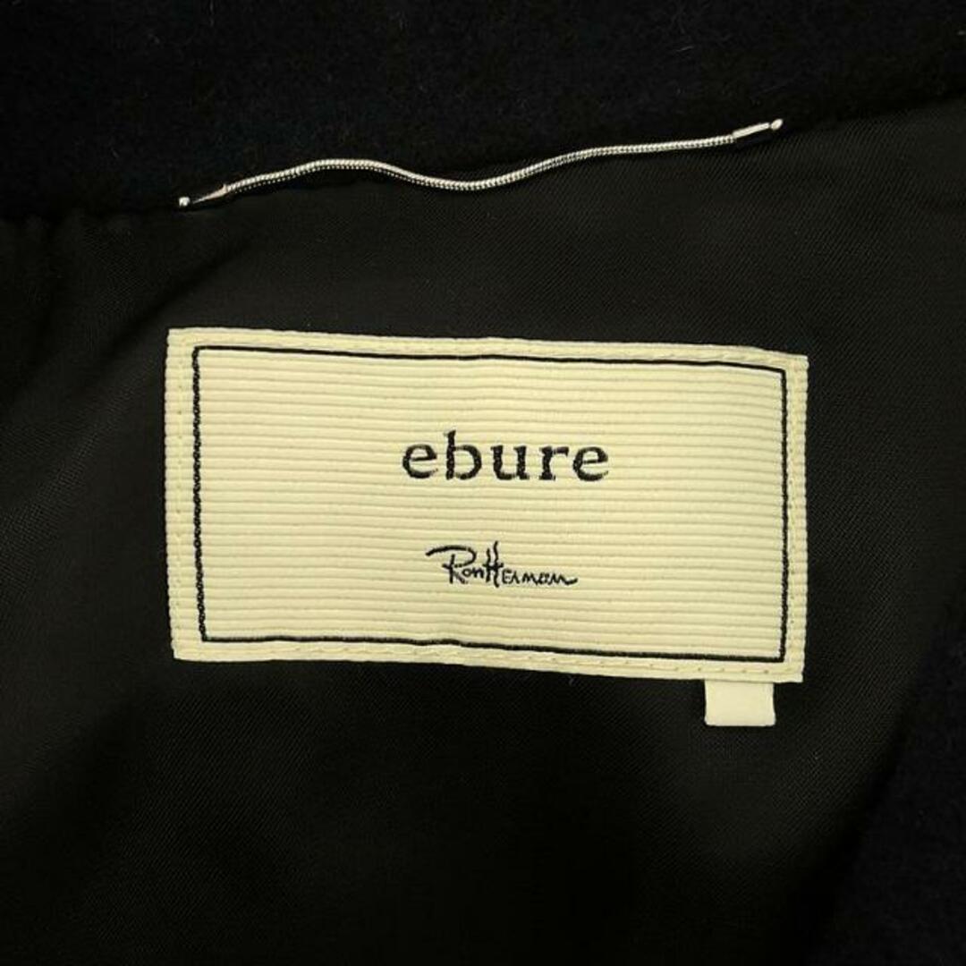 ebure(エブール)のebure / エブール | × Ron Herman ヘビーメルトン ピーコート | 36 | ネイビー | レディース レディースのジャケット/アウター(その他)の商品写真