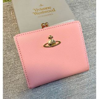 ヴィヴィアンウエストウッド(Vivienne Westwood)のVivienne Westwood  財布　ライトピンク　レザー　未使用品　(財布)