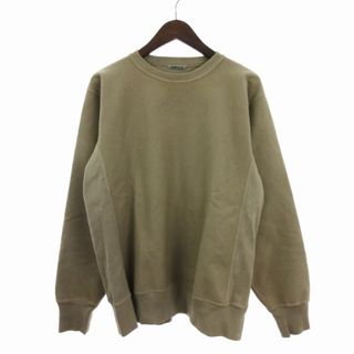 オーラリー SUPER MILLED SWEAT トレーナー ベージュ 3(その他)