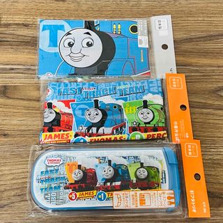 THOMAS - 【新品・未開封品】きかんしゃトーマス カトラリー・巾着・ナフキン ３点セット