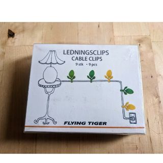 フライングタイガーコペンハーゲン(Flying Tiger Copenhagen)のフライングタイガー　ケーブルクリップ(日用品/生活雑貨)