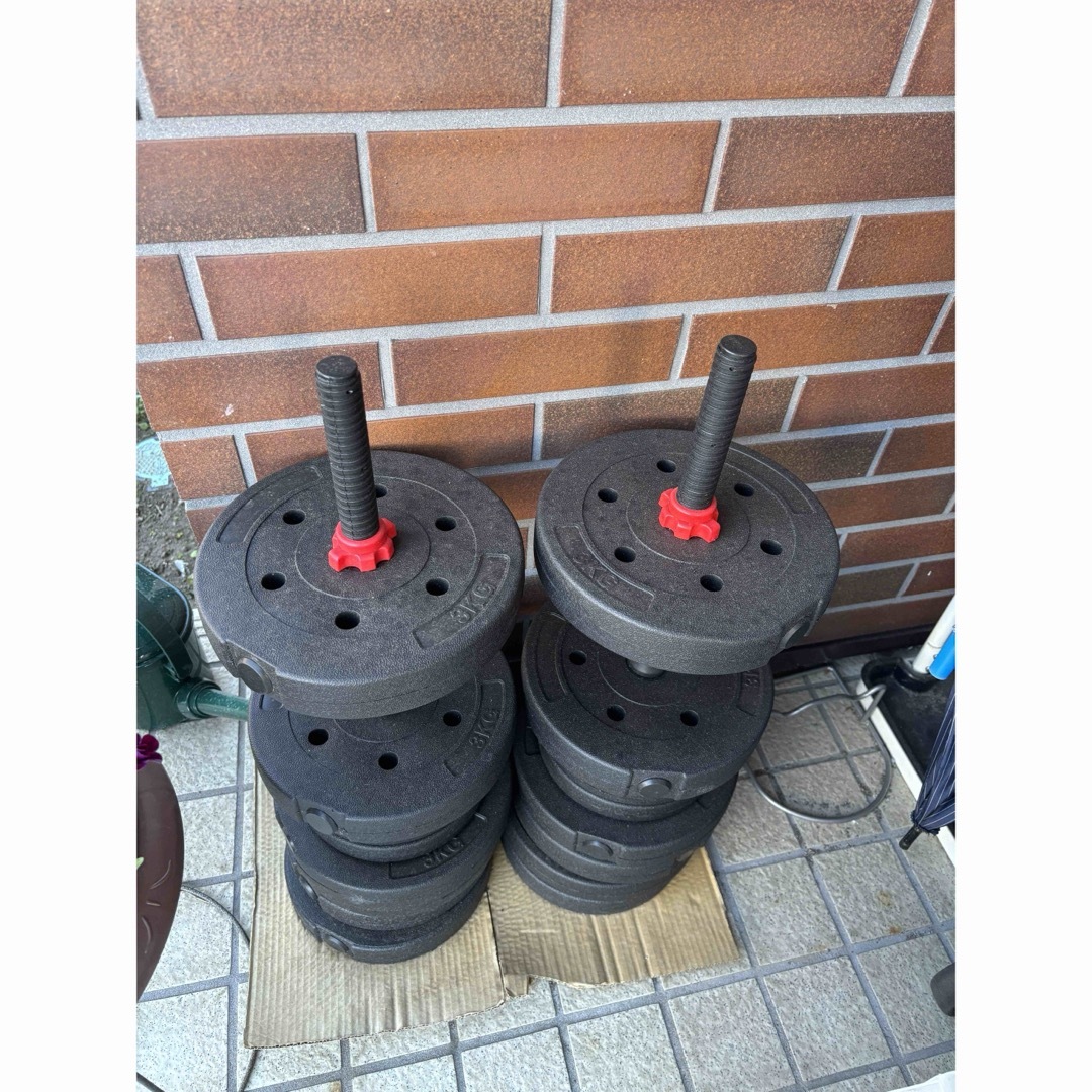 ダンベル　可変式　合計40Kg スポーツ/アウトドアのトレーニング/エクササイズ(トレーニング用品)の商品写真