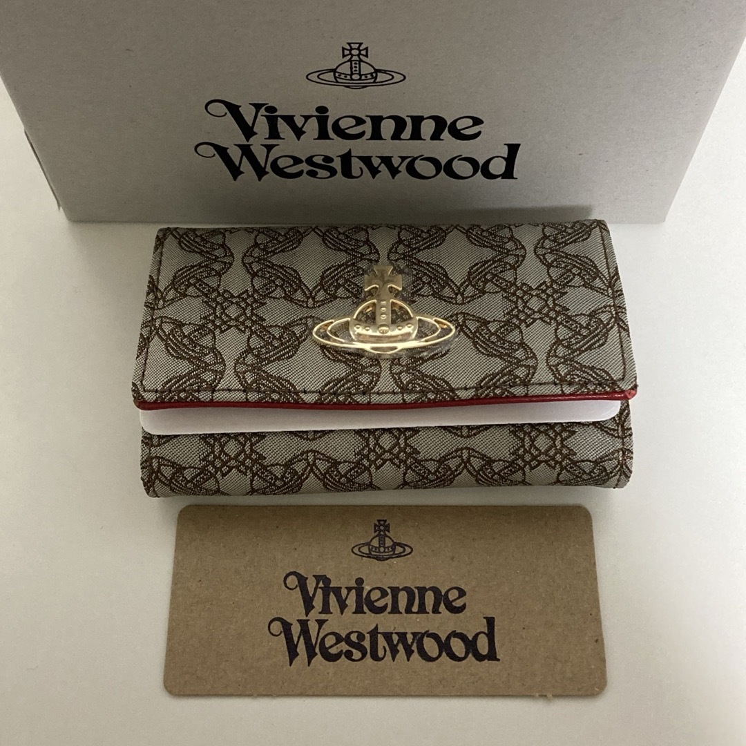 Vivienne Westwood(ヴィヴィアンウエストウッド)の新品 Vivienne Westwood RE JACQUARD キーケース レディースのファッション小物(キーケース)の商品写真