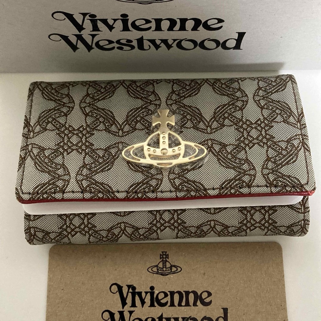 Vivienne Westwood(ヴィヴィアンウエストウッド)の新品 Vivienne Westwood RE JACQUARD キーケース レディースのファッション小物(キーケース)の商品写真