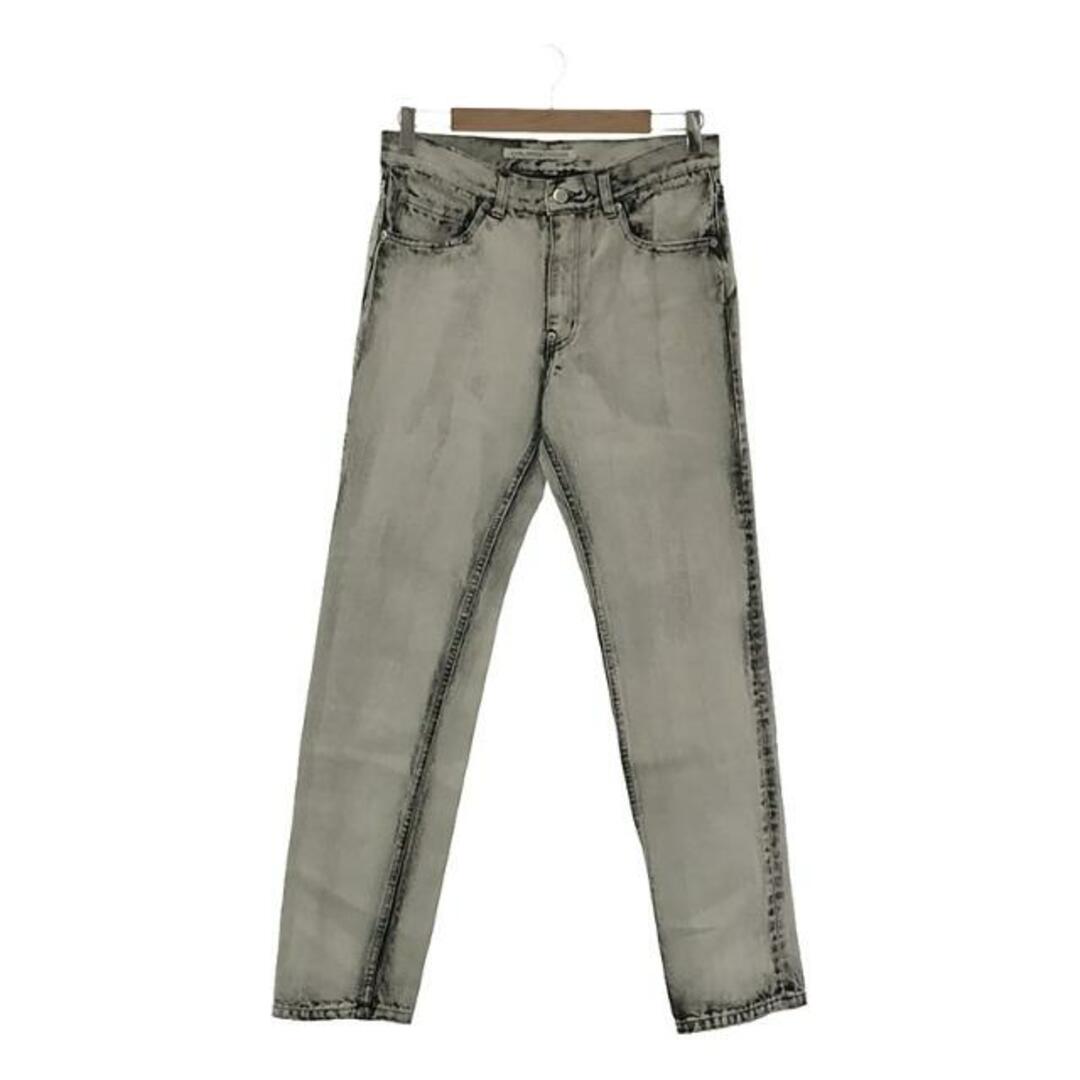 JOHN LAWRENCE SULLIVAN(ジョンローレンスサリバン)の【新品】  JOHN LAWRENCE SULLIVAN / ジョンローレンスサリバン | 2023SS | BLEACHED DENIM 5POCKET PANTS ブリーチ加工 デニムパンツ | 44 | WHITE | メンズ メンズのパンツ(その他)の商品写真