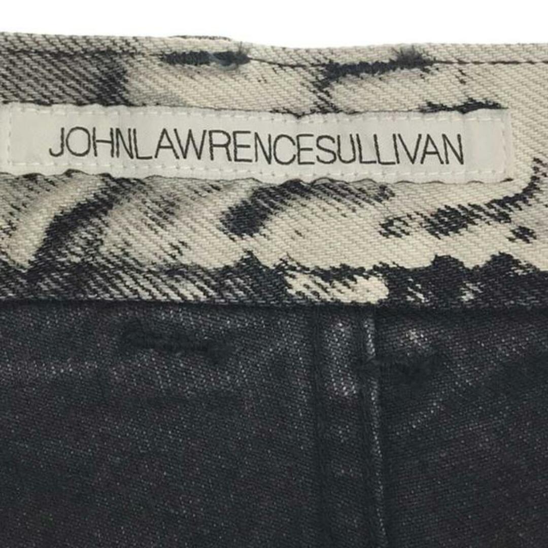 JOHN LAWRENCE SULLIVAN(ジョンローレンスサリバン)の【新品】  JOHN LAWRENCE SULLIVAN / ジョンローレンスサリバン | 2023SS | BLEACHED DENIM 5POCKET PANTS ブリーチ加工 デニムパンツ | 44 | WHITE | メンズ メンズのパンツ(その他)の商品写真