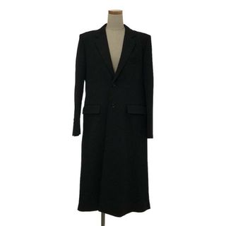 ジョンローレンスサリバン(JOHN LAWRENCE SULLIVAN)の【新品】  JOHN LAWRENCE SULLIVAN / ジョンローレンスサリバン | 2022AA | WOOL SIDE SLIT COAT ウール サイドスリットコート | S | BLACK | レディース(その他)