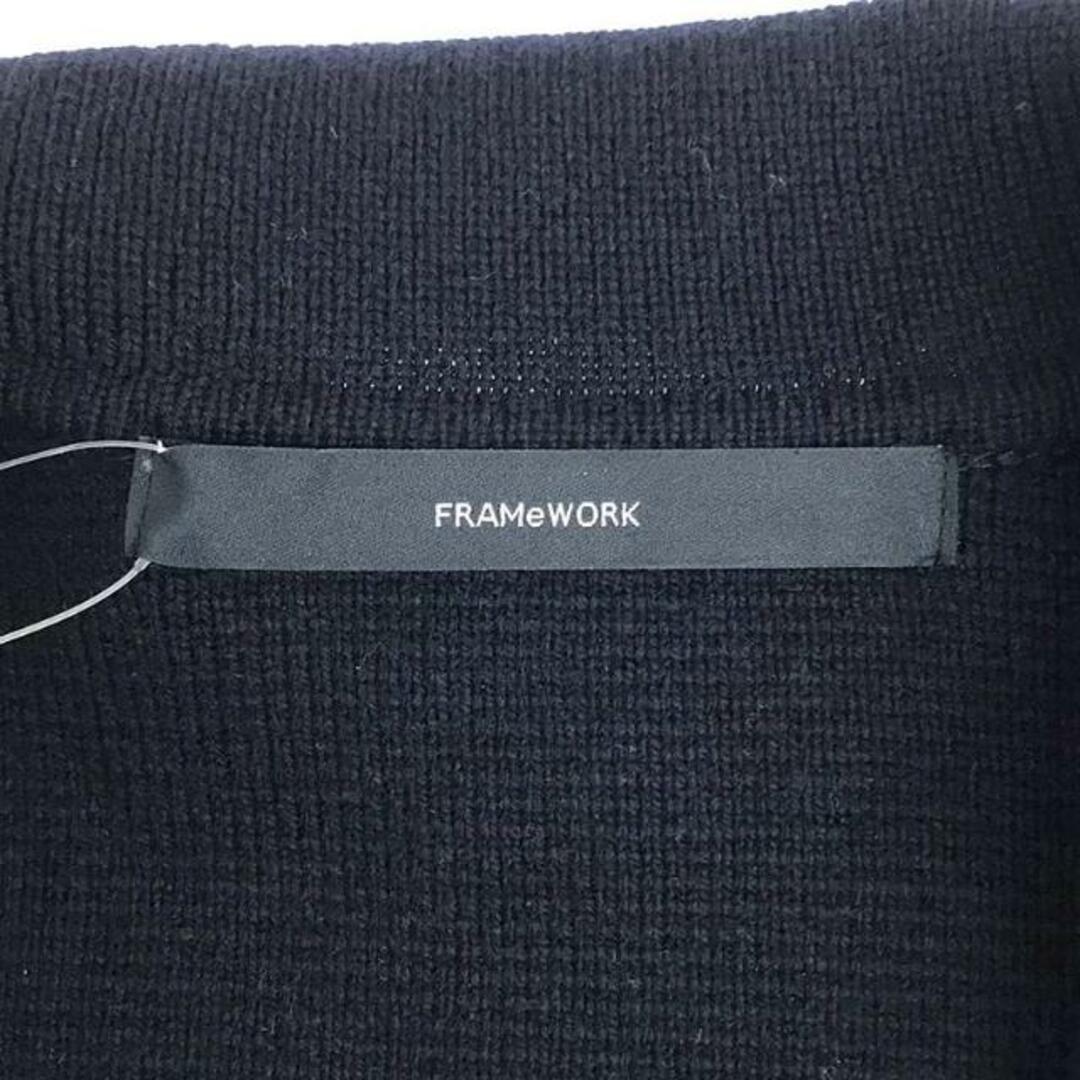 FRAMeWORK(フレームワーク)の【新品】  Framework / フレームワーク | 2023AW | ミラノリブ ニットジャケット | F | ネイビー | レディース レディースのジャケット/アウター(その他)の商品写真