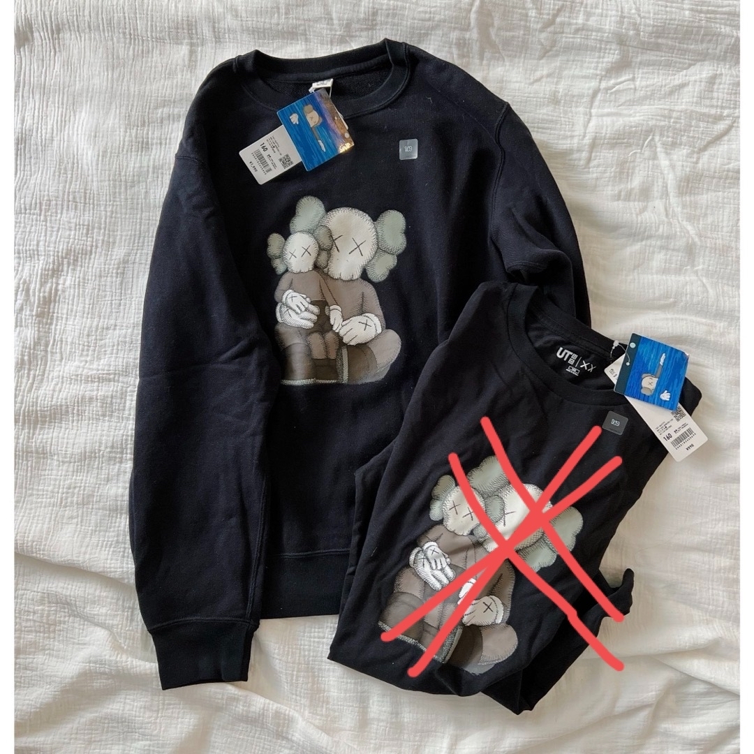 UNIQLO(ユニクロ)のkaws  UNIQLO キッズ/ベビー/マタニティのキッズ服男の子用(90cm~)(Tシャツ/カットソー)の商品写真