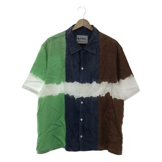 NOMA ｔ.d / ノーマティーディ | 2021SS | 3DYE SS SHIRT タイダイ染め オープンカラー 半袖シャツ | 4 | マルチカラー | メンズ(Tシャツ/カットソー(半袖/袖なし))