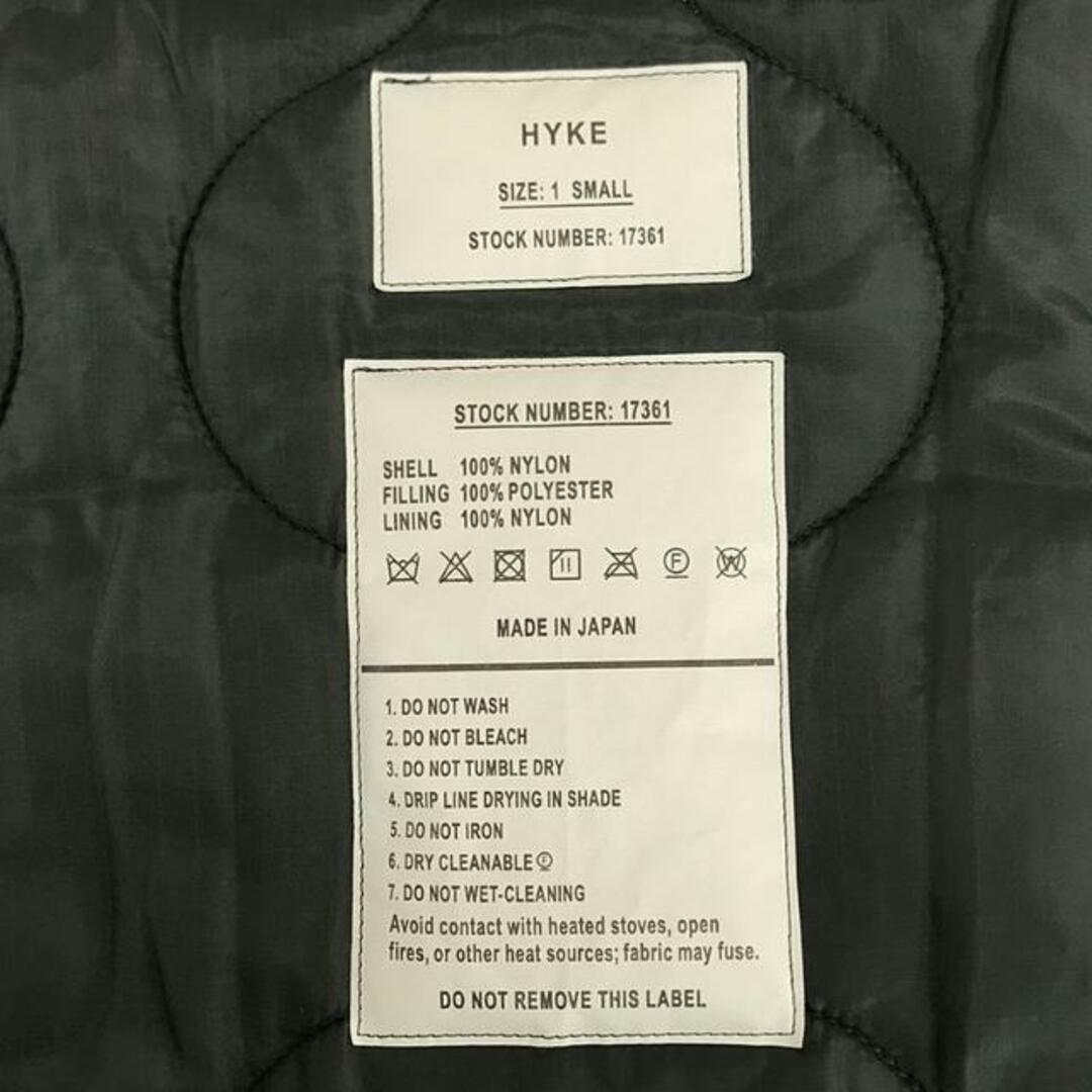 HYKE(ハイク)の【美品】  HYKE / ハイク | ミリタリー ライナー キルティング ベスト | 1 | ダークグリーン系 | レディース レディースのトップス(ベスト/ジレ)の商品写真