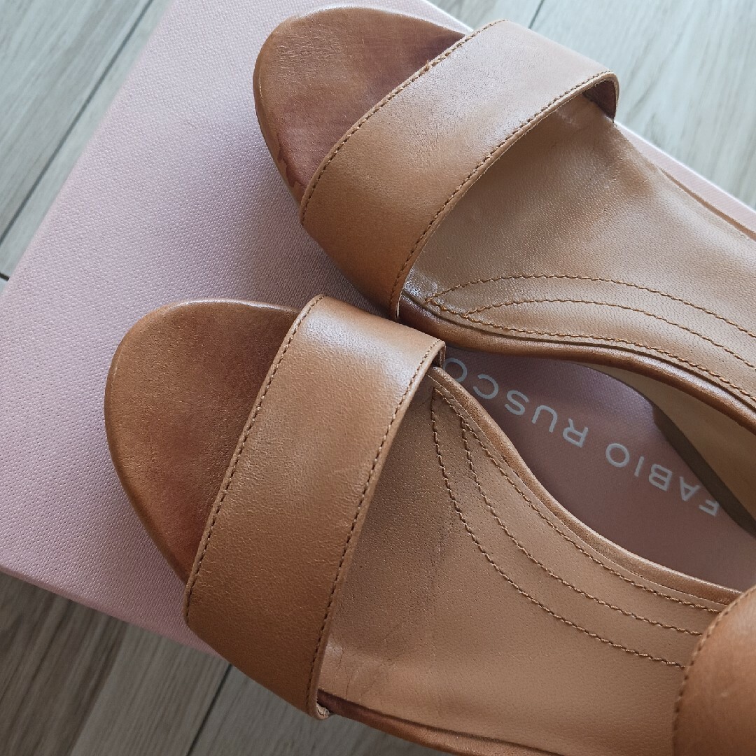 CAMPER(カンペール)のCAMPER サンダル36ブラウンベージュ レディースの靴/シューズ(サンダル)の商品写真