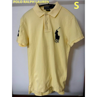 ポロラルフローレン(POLO RALPH LAUREN)のPOLO RALPH LAUREN ポロシャツ S イエロー BIGポニー刺繍(ポロシャツ)