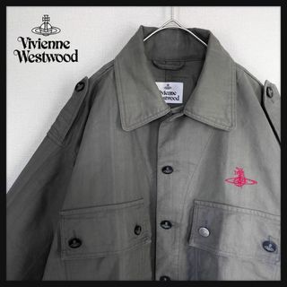 ヴィヴィアンウエストウッド(Vivienne Westwood)の【激レア☆インポートモデル☆】ヴィヴィアンウエストウッド シャツジャケット(ブルゾン)