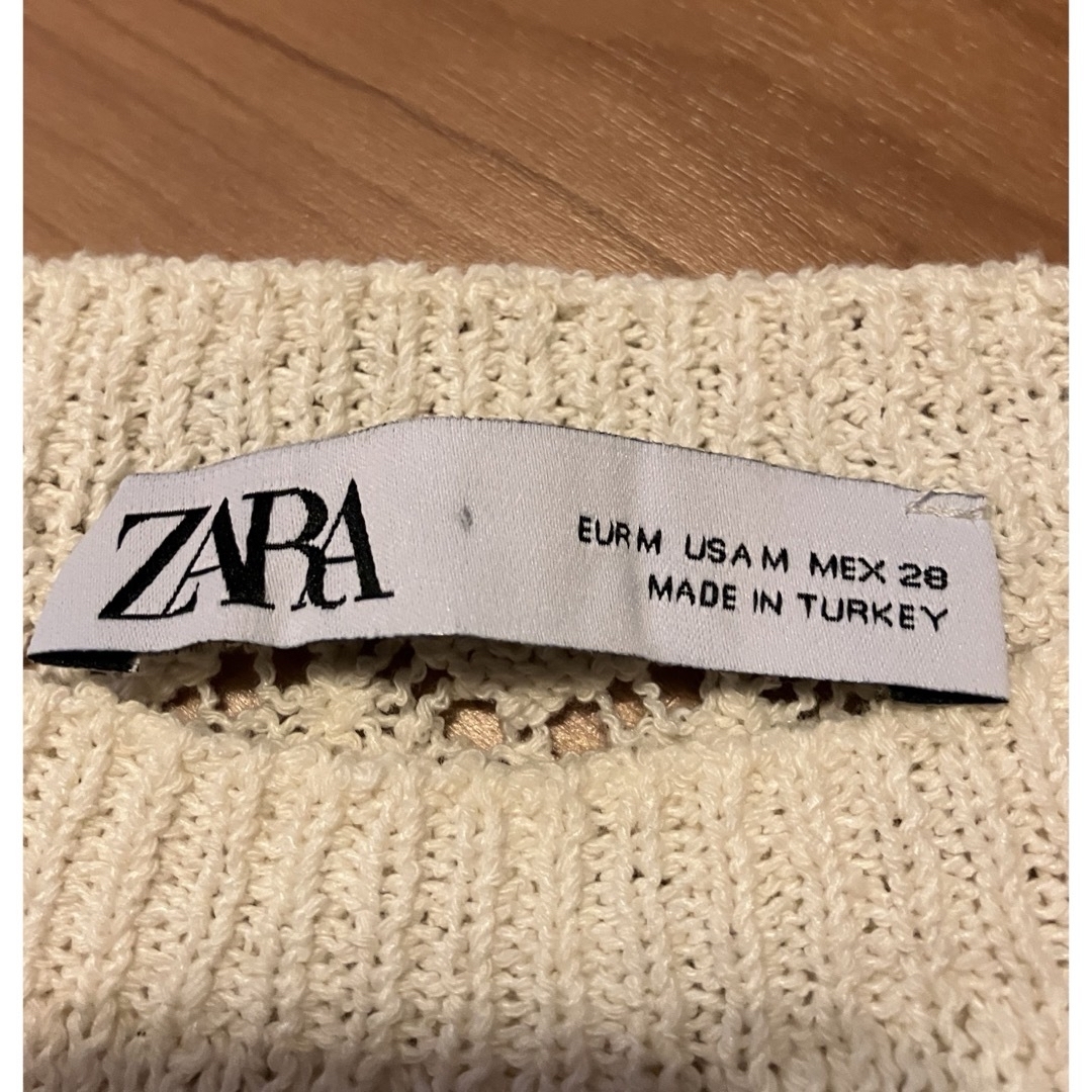 ZARA(ザラ)のレースニット レディースのトップス(ニット/セーター)の商品写真