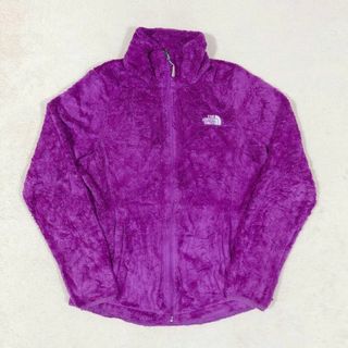 ザノースフェイス(THE NORTH FACE)のノースフェイス　フリース　ジャケット　パープル　紫　レディース　Sサイズ(ブルゾン)