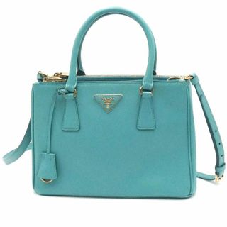 プラダ(PRADA)のプラダ バッグ PRADA サフィアーノ ガレリア 2WAY ハンドバッグ ショルダーバッグ ライトブルー 1BA863 T-YJP06180(ショルダーバッグ)