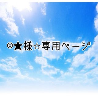 ☺︎★様⭐︎専用ページ(カード/レター/ラッピング)