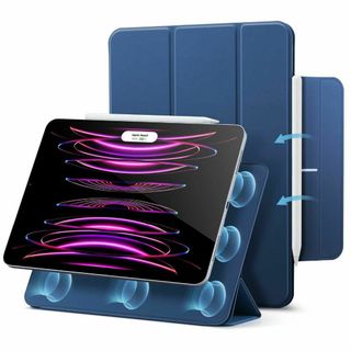 【色:Blue】ESR iPad Pro 12.9 ケース ipad pro ケ(タブレット)