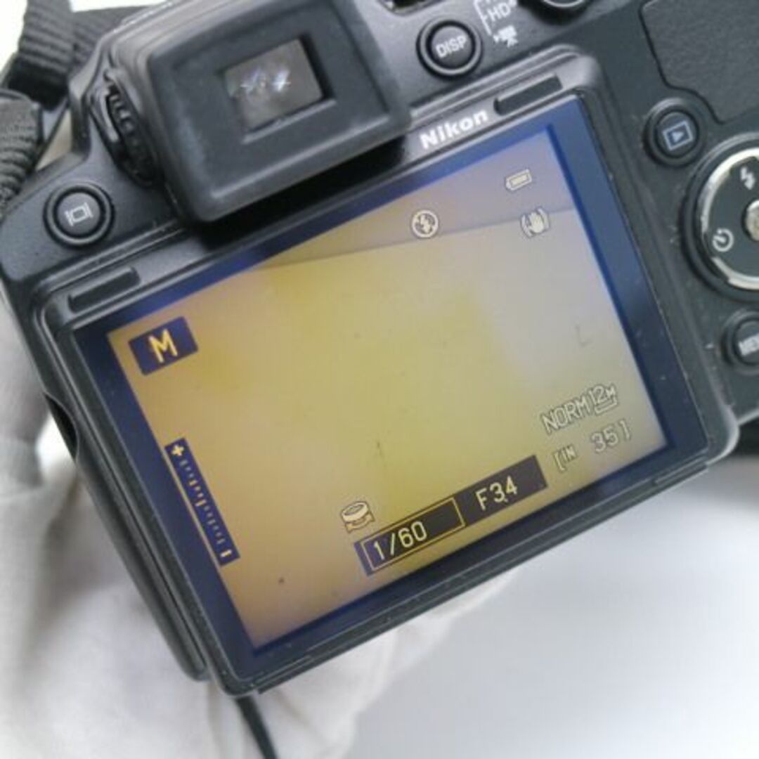 Nikon - 超美品 COOLPIX P500 ブラック の通販 by エコスタ｜ニコン