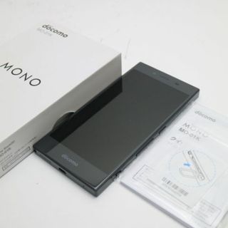 アンドロイド(ANDROID)の超美品 MO-01K ブラック 本体 白ロム  M555(スマートフォン本体)