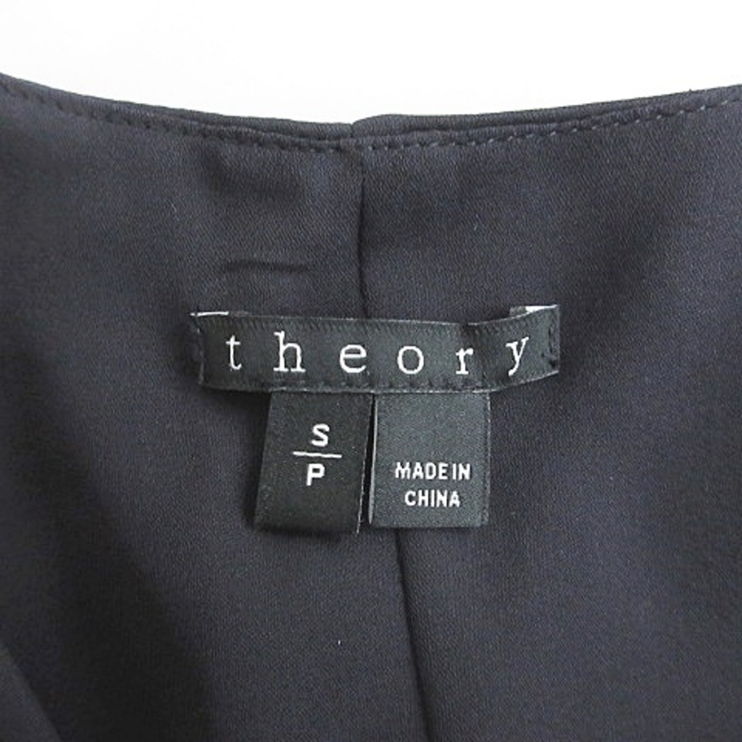 theory(セオリー)のセオリー theory キャミソール ワンピース Vネック シルク ブラック S レディースのトップス(キャミソール)の商品写真