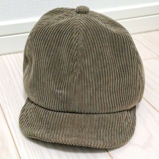 ユナイテッドアローズグリーンレーベルリラクシング(UNITED ARROWS green label relaxing)のCAMPFREAK  コーデュロイ キャップ カーキ(キャップ)