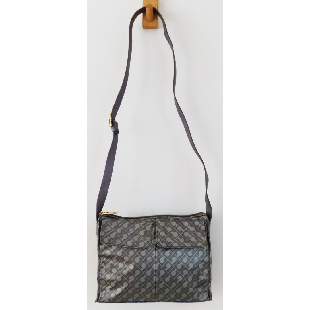 GHERARDINI(ゲラルディーニ)のS03 GHERARDINI ゲラルディーニ 総柄 ソフティ PVC ショルダーバッグ シルバー レディースのバッグ(ショルダーバッグ)の商品写真