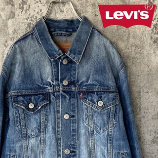 リーバイス(Levi's)のLevi's デニムジャケット　ジージャン　メンズ　Sブルーデニム(Gジャン/デニムジャケット)