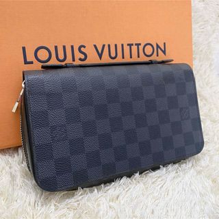 ルイヴィトン(LOUIS VUITTON)の美品✨LOUIS VUITTON ルイヴィトン ダミエグラフィット ジッピーXL(長財布)