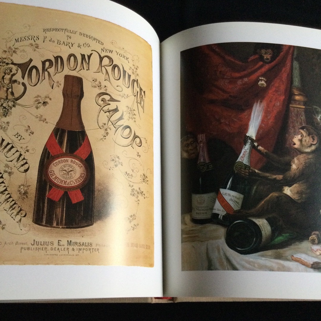 表紙破れあり　GH MUMM マム　シャンパン　洋書　フランス語　お酒　ワイン エンタメ/ホビーの本(洋書)の商品写真