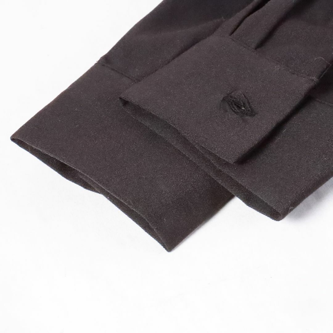 antiqua(アンティカ)のantiqua　アンティカ　オールインワン　ベルト付き　黒　フリー　タグ付き レディースのジャケット/アウター(ロングコート)の商品写真