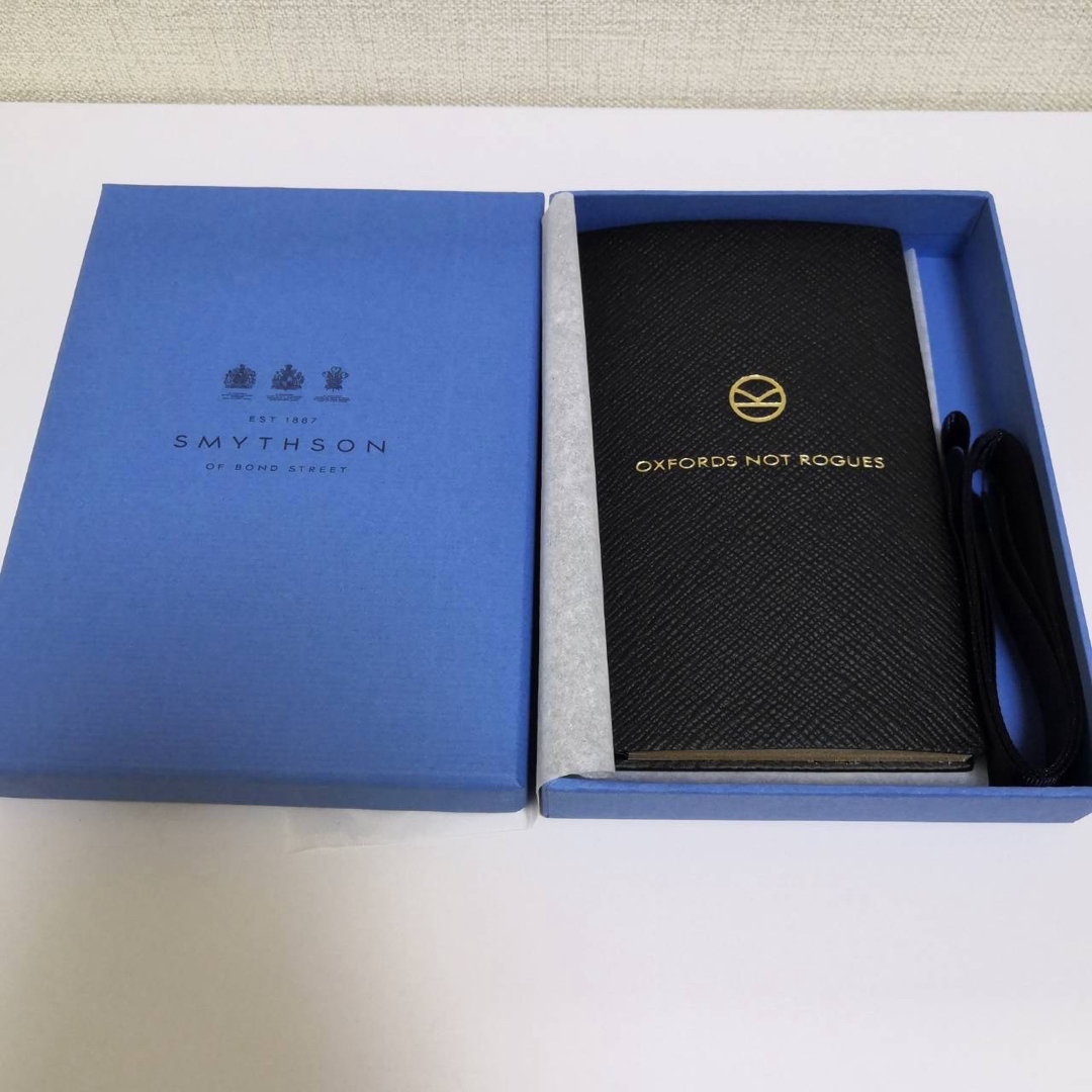 Smythson(スマイソン)のsmythson スマイソン kingsman panama ノート 手帳 メンズのファッション小物(手帳)の商品写真