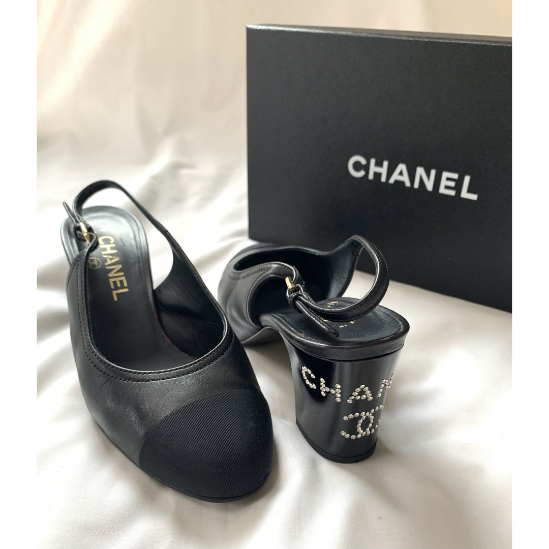 ECサイト シャネル CHANEL パンプス スリングバックシューズ ココ