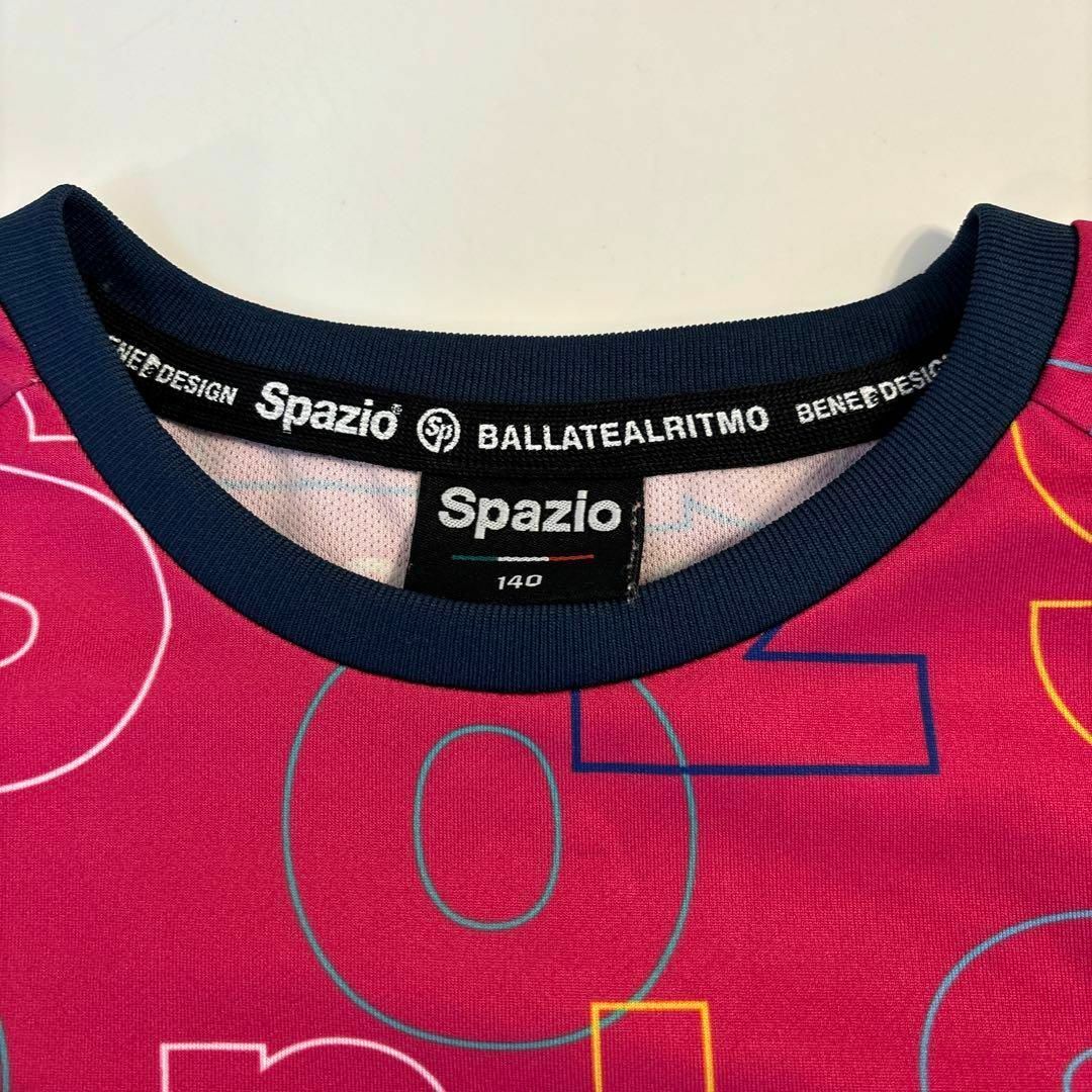 Spazio(スパッツィオ)のスパッツィオ SPAZIO Tシャツ ロゴプラクティスシャツ 140 キッズ/ベビー/マタニティのキッズ服女の子用(90cm~)(Tシャツ/カットソー)の商品写真