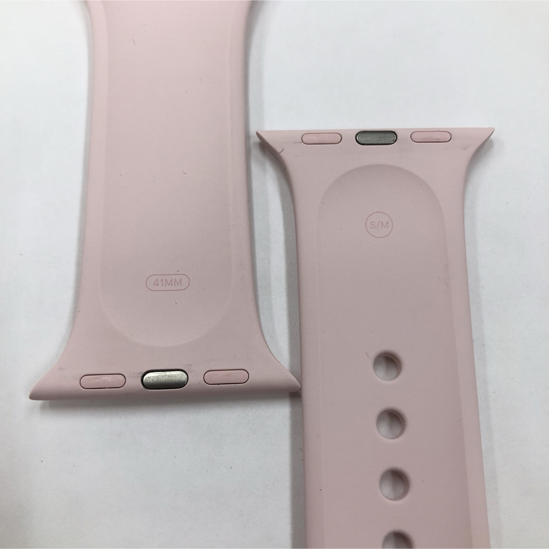 Apple Watch(アップルウォッチ)のApple Watch 41mm アップルウォッチ ピンク バンド スマホ/家電/カメラのスマートフォン/携帯電話(その他)の商品写真