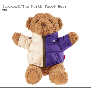 シュプリーム(Supreme)の定価以下！Supreme x The North Face Bear "Tan"(ぬいぐるみ)