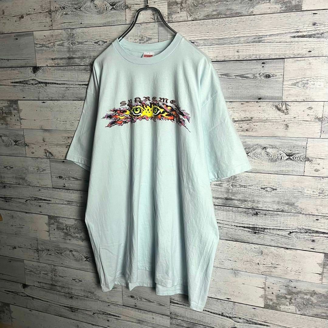 【希少XLサイズ】シュプリーム☆センターロゴ入り半袖Tシャツ 豹 虎 入手困難 【希少XLサイズ】シュプリーム☆センターロゴ入り半袖Tシャツ 豹 虎 入手困難