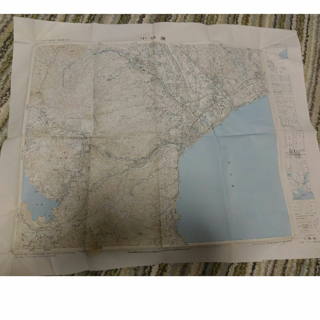 昭和の日本地図と小田原地図 エンタメ/ホビーの本(地図/旅行ガイド)の商品写真