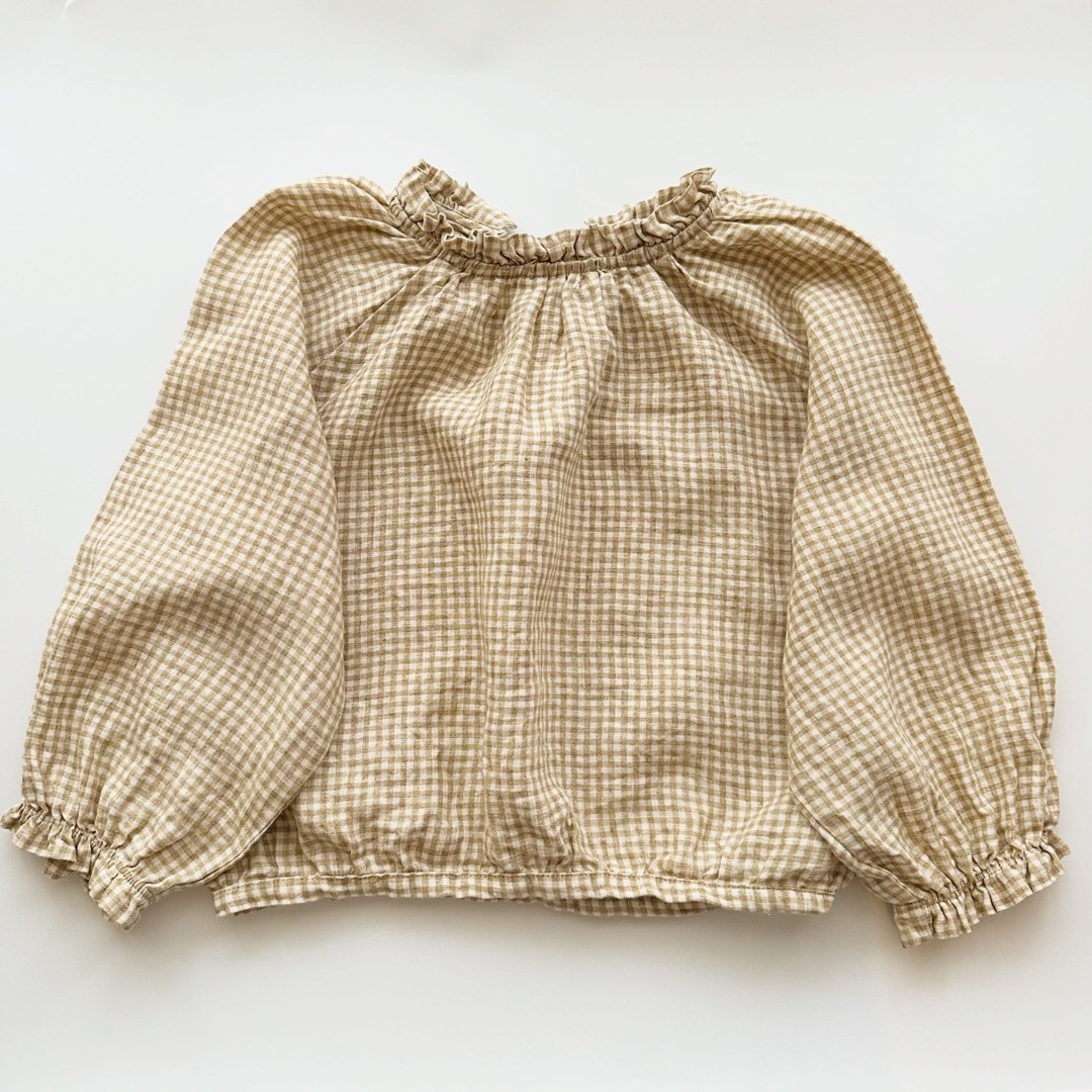 SOOR PLOOM - soor ploom◇Ramona Blouse Gingham 6yの通販 by a