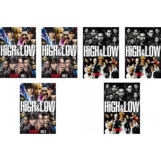 [156633]HiGH&LOW(6枚セット)SEASON1、SEASON2【全巻セット 邦画 中古 DVD】ケース無:: レンタル落ち(TVドラマ)