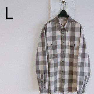 フィルソン(FILSON)のFILSON フィルソン　ブロックチェック　長袖　シャツ　グレー(シャツ)