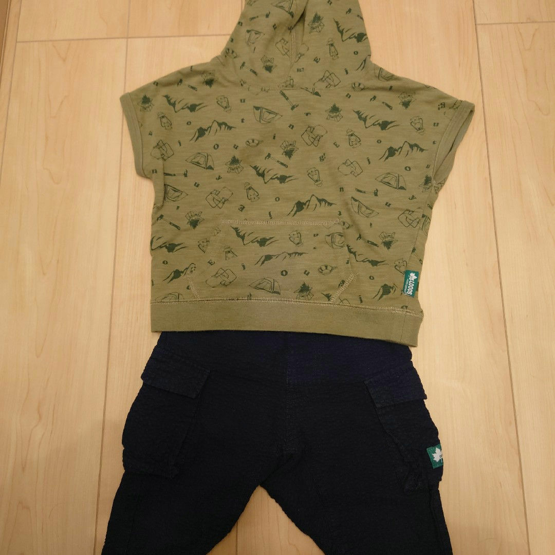 LOGOS(ロゴス)のLOGOS　トップス　スボンセット キッズ/ベビー/マタニティのキッズ服男の子用(90cm~)(Tシャツ/カットソー)の商品写真