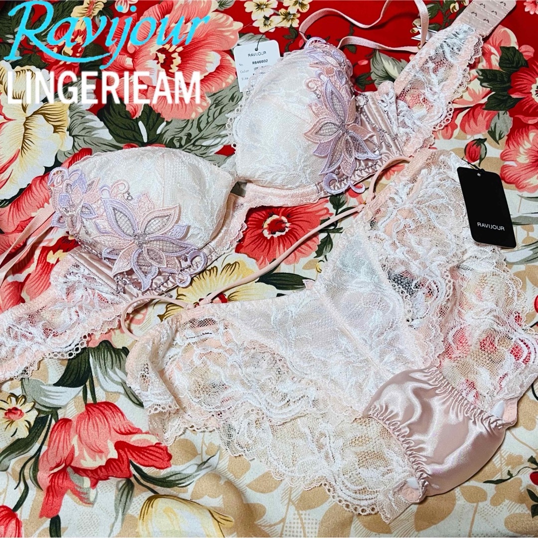 Ravijour(ラヴィジュール)の★Ravijour★LINGERIEAM★ブラショーツ★フルバックパンツ★下着 レディースの下着/アンダーウェア(ブラ&ショーツセット)の商品写真