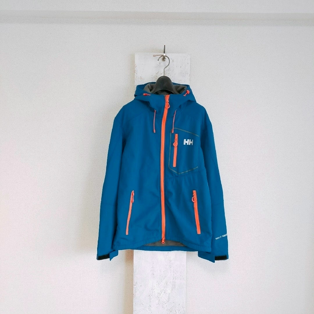 HELLY HANSEN(ヘリーハンセン)のヘリーハンセン　ソフトシェル　フルジップ　パーカー　ブルー　M メンズのトップス(パーカー)の商品写真