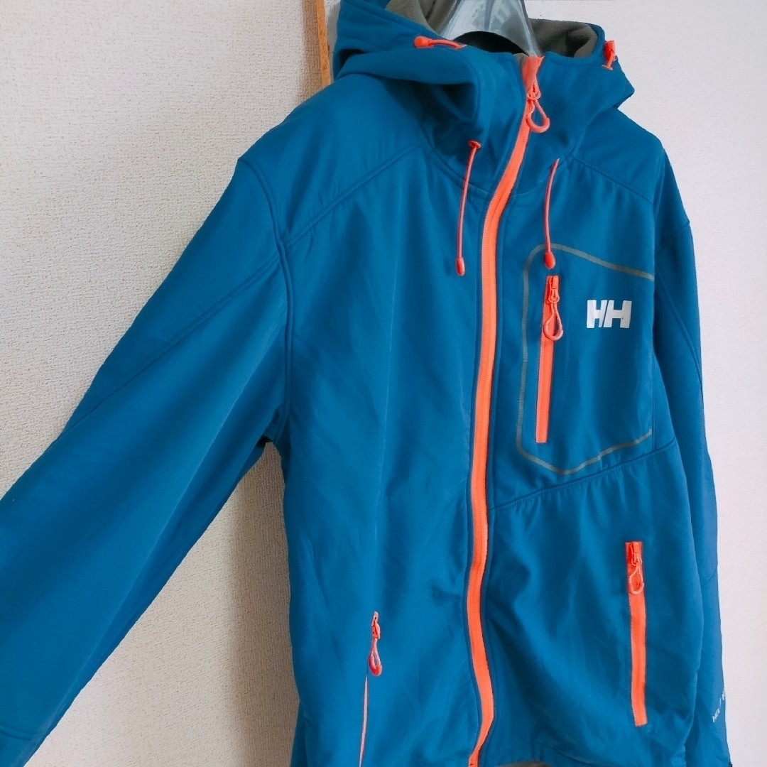 HELLY HANSEN(ヘリーハンセン)のヘリーハンセン　ソフトシェル　フルジップ　パーカー　ブルー　M メンズのトップス(パーカー)の商品写真