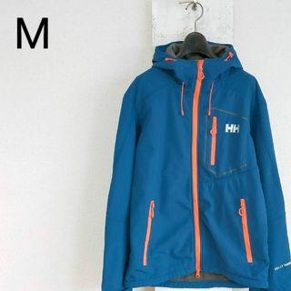 ヘリーハンセン(HELLY HANSEN)のヘリーハンセン　ソフトシェル　フルジップ　パーカー　ブルー　M(パーカー)