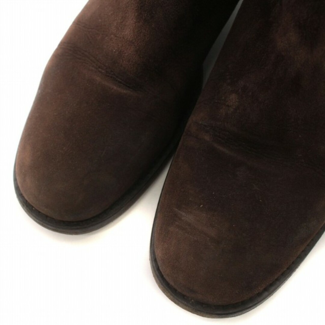 BUTTERO(ブッテロ)のブッテロ BUTTERO ショートブーツ スエード サイドジップ 27cm 茶 メンズの靴/シューズ(ブーツ)の商品写真