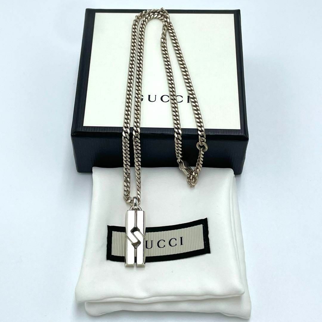 Gucci - 【美品】Gucci グッチ インフィニティノットネックレス 925 Gucci - 【美品】Gucci グッチ インフィニティノットネックレス 925