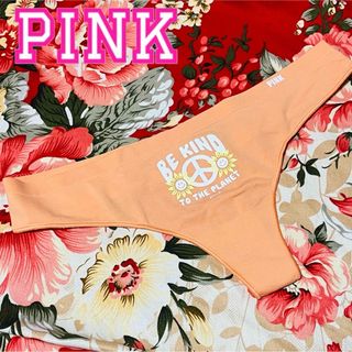 ヴィクトリアズシークレット(Victoria's Secret)のPINK Victoria's Secret★Tバックソングショーツピースマーク(ショーツ)